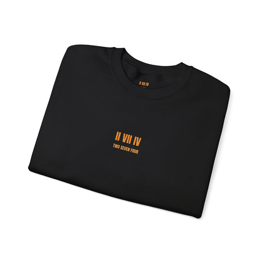 Two Seven Four Signature Sweatshirt – black| Premium Comfort & Timeless Design