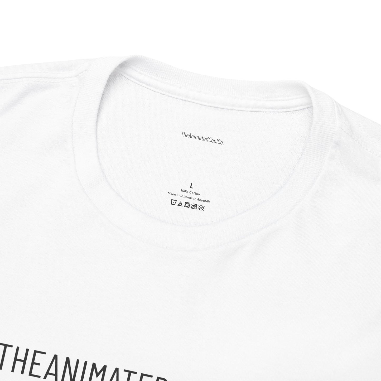 The Animated Cool Co. T-Shirt typography White
