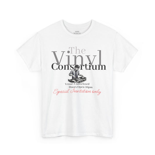 The Vinyl Consortium SIO TShirt | Premium  White Tshirt