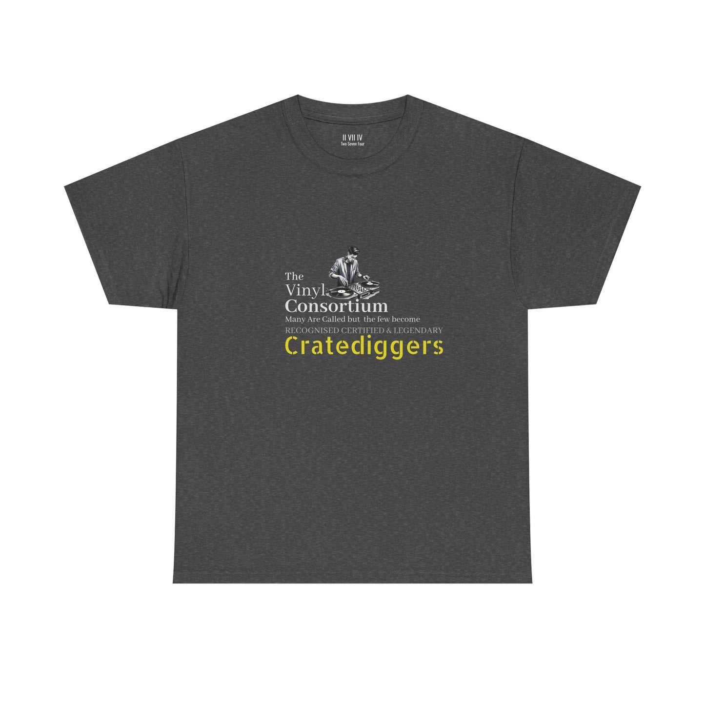 Vinyl Consortium Cratediggers T-Shirt | Music Lover Tee