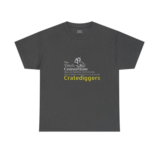 Vinyl Consortium Cratediggers T-Shirt | Music Lover Tee