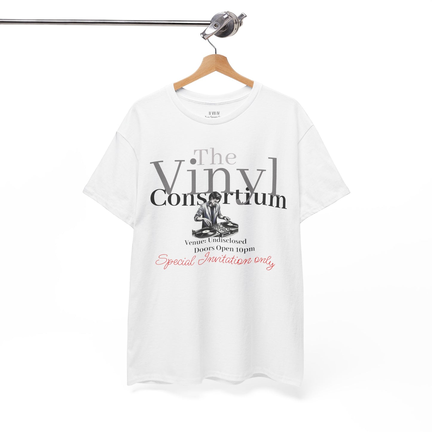 The Vinyl Consortium SIO TShirt | Premium  White Tshirt