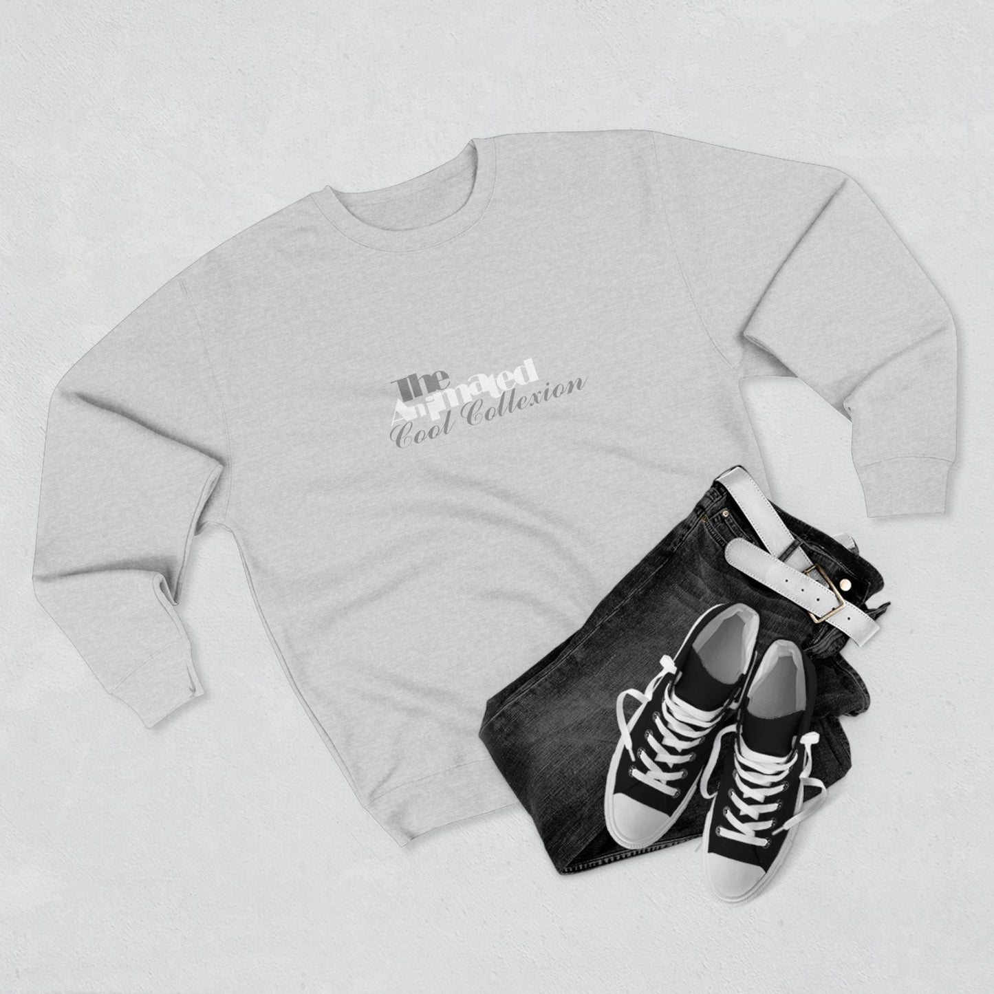 The Animated Cool Collexion Premium Crew Neck Sweatshirt – Stylish & Cozy