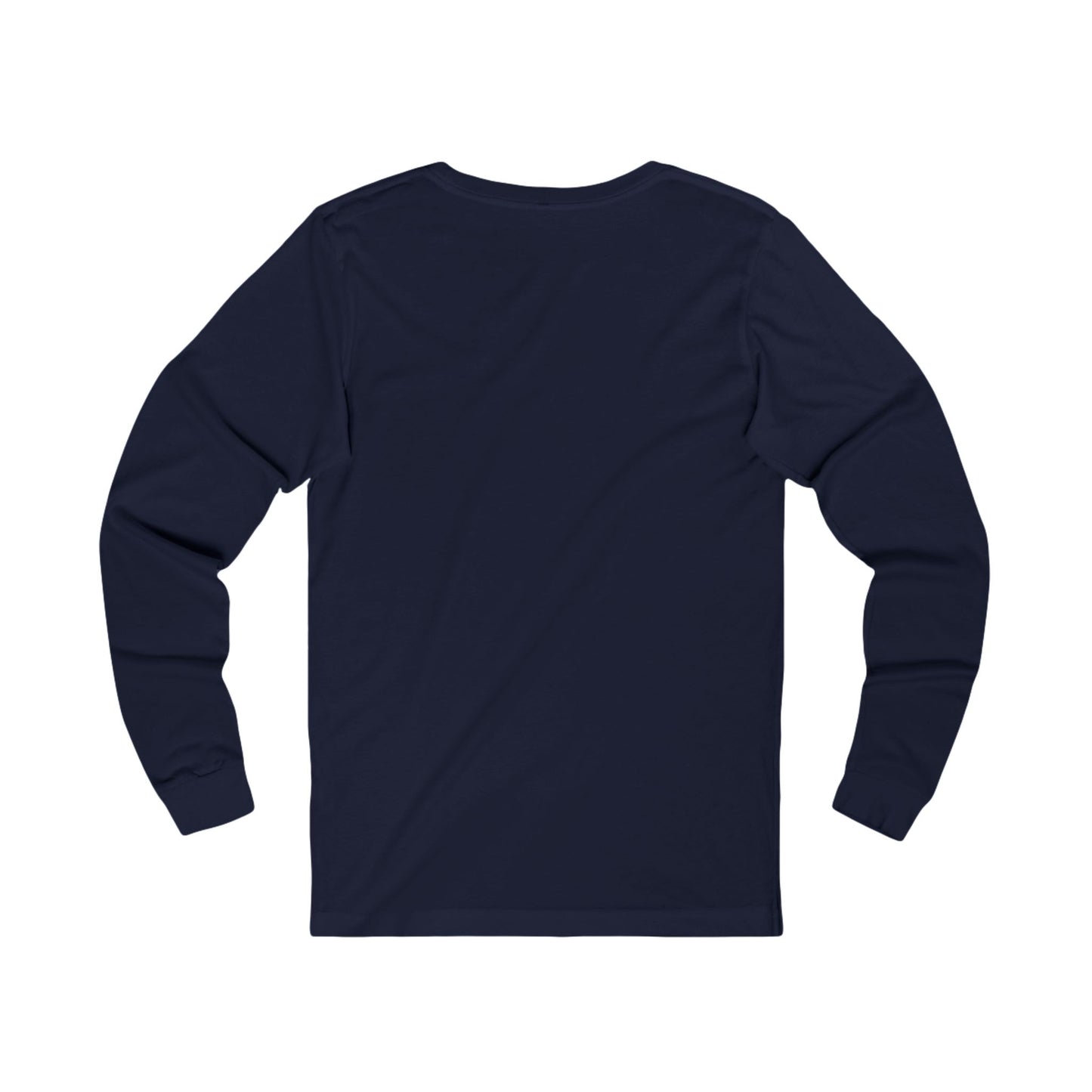 Two Seven Four Cream Tag  Long Sleeve Tee Navy