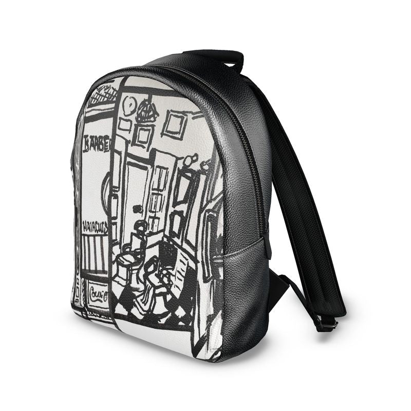 The Animated Cool Co: Introducing The Barbershop '48 Illustrated Colville Leather Bag