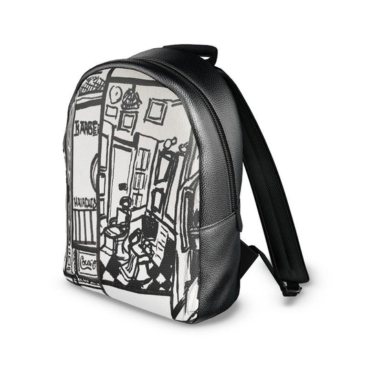 The Animated Cool Co: Introducing The Barbershop '48 Illustrated Colville Leather Bag