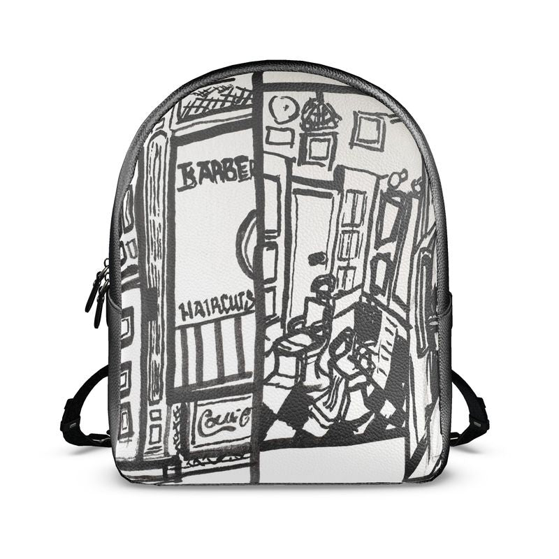 The Animated Cool Co: Introducing The Barbershop '48 Illustrated Colville Leather Bag