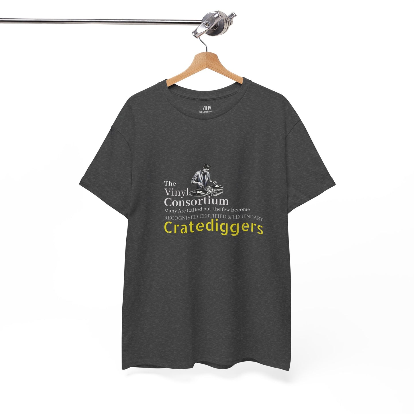 Vinyl Consortium Cratediggers T-Shirt | Music Lover Tee