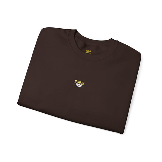 Two Seven Four Signature Sweatshirt – Dark Chocolate | Premium Comfort & Timeless Design