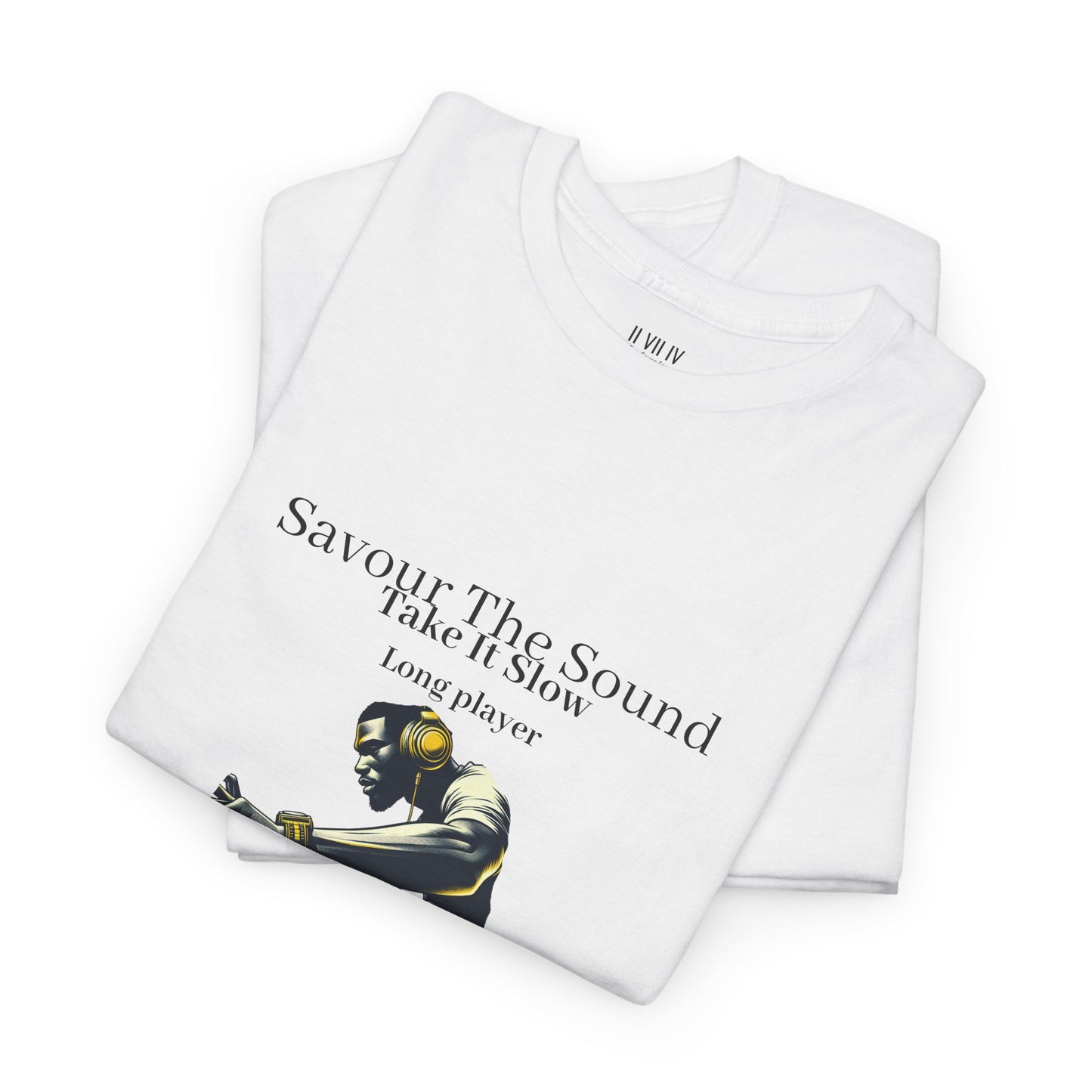 The Vinyl Consortium 331/2RPM Shirt | Premium White Tshirt