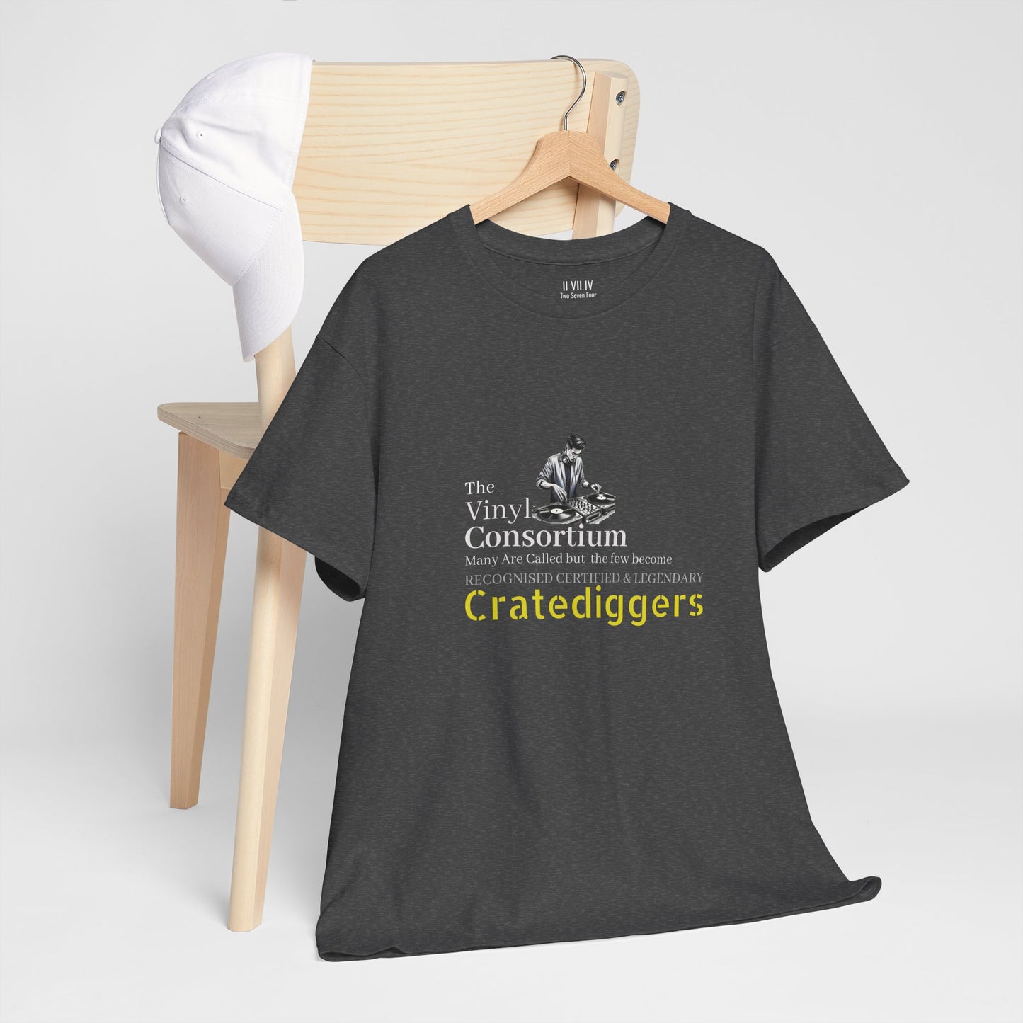 Vinyl Consortium Cratediggers T-Shirt | Music Lover Tee