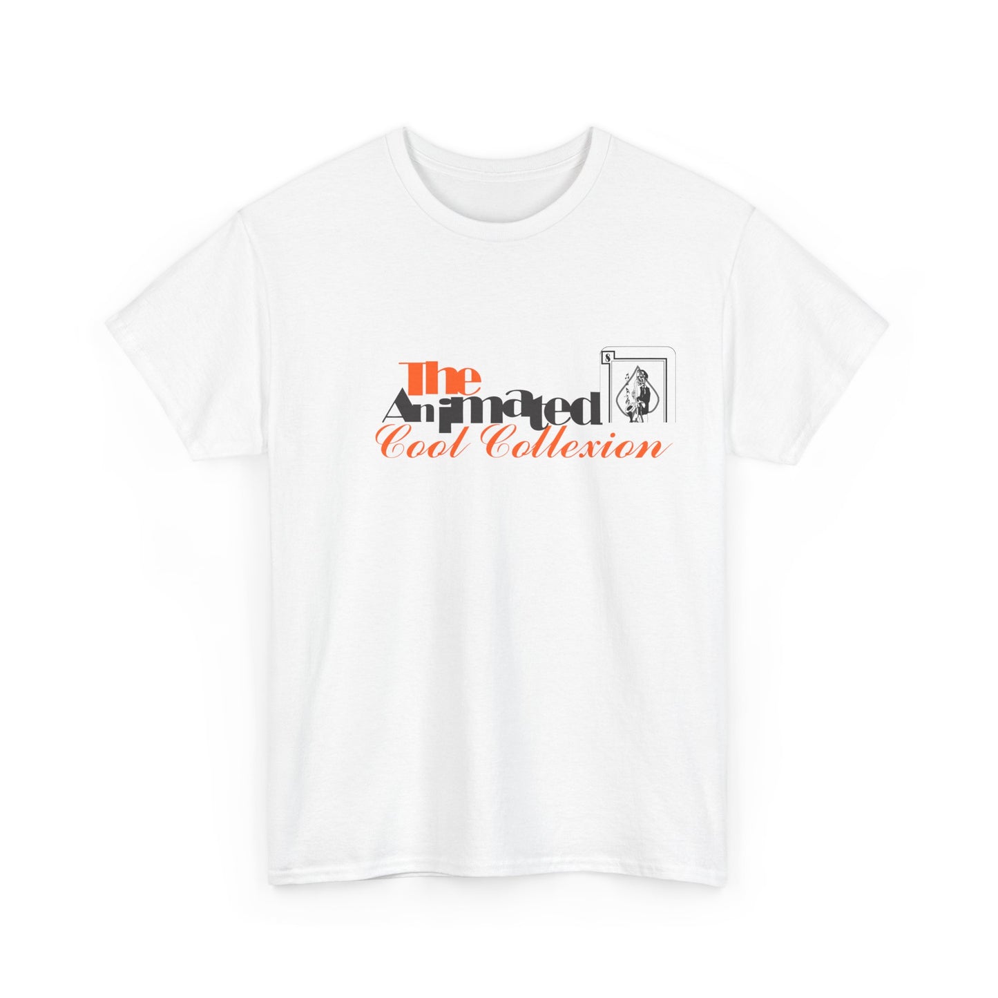 The ACC-Heavy Tshirt- Signature print and logo-White