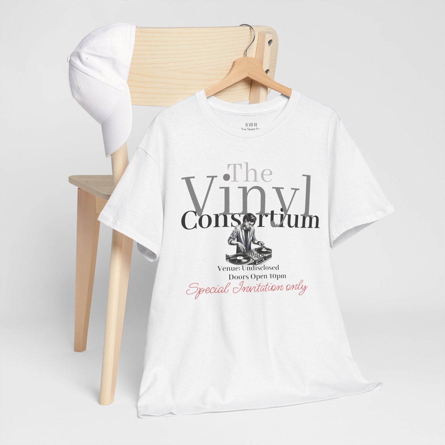 The Vinyl Consortium SIO TShirt | Premium  White Tshirt