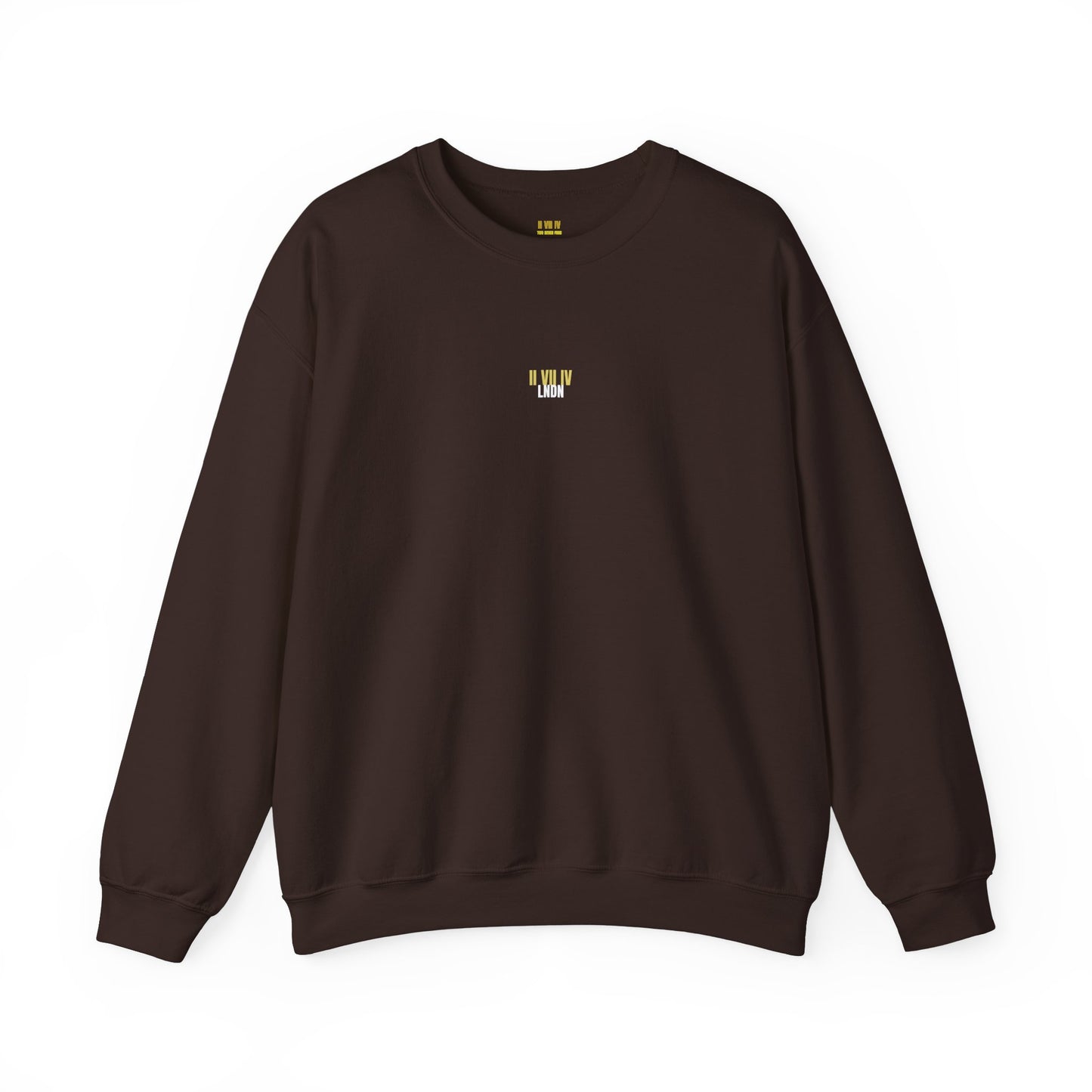 Two Seven Four Signature Sweatshirt – Dark Chocolate | Premium Comfort & Timeless Design