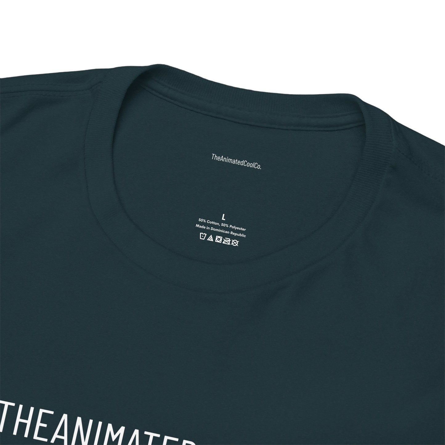 The Animated Cool Co. T-Shirt typography Dark Teal