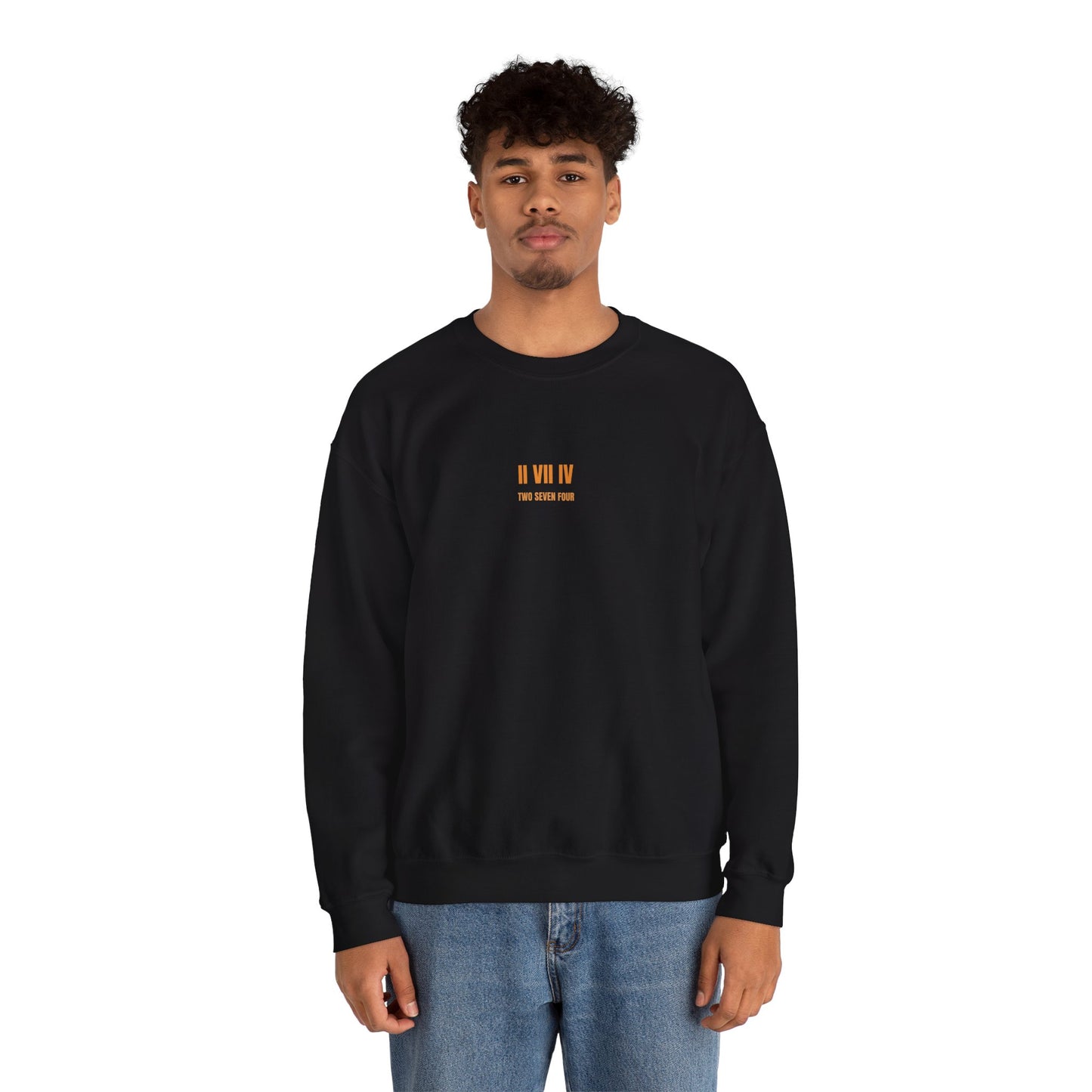 Two Seven Four Signature Sweatshirt – black| Premium Comfort & Timeless Design
