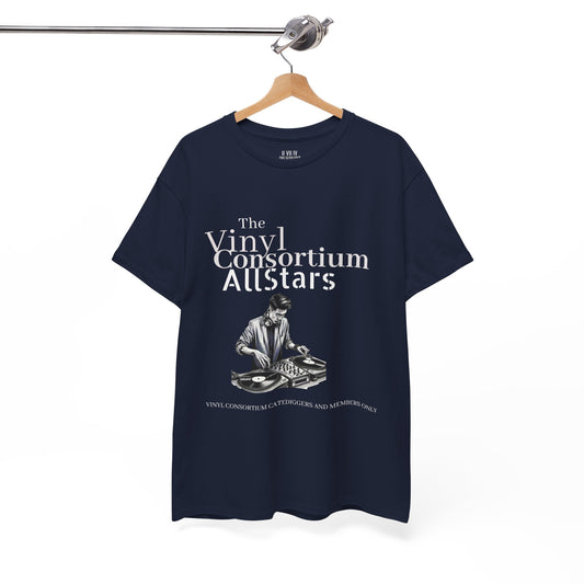 The Vinyl Consortium T-Shirt | Premium Allstars  Blue|