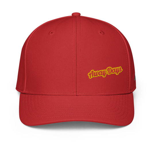 Official  Adidas X Away Days X 274 Cap – Exclusive Performance Hat Red Yellow