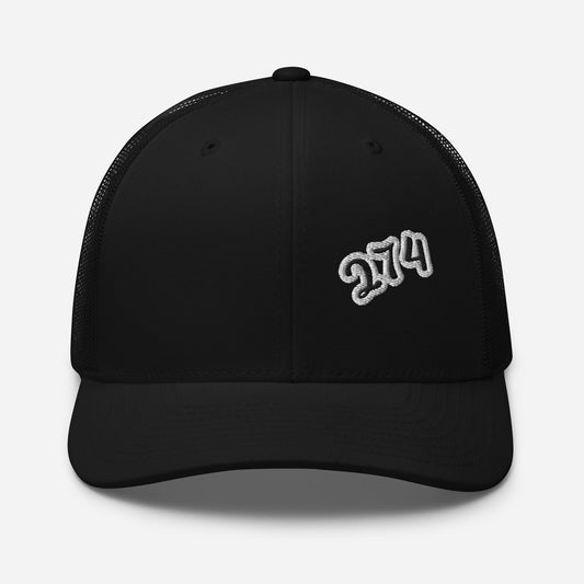Expect. Different. 274 Trucker Cap – Bold Embroidered Six-Panel Hat
