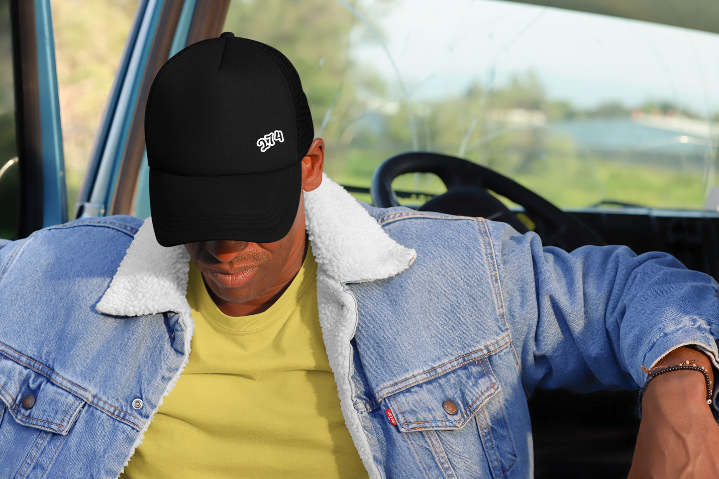 Expect. Different. 274 Trucker Cap – Bold Embroidered Six-Panel Hat